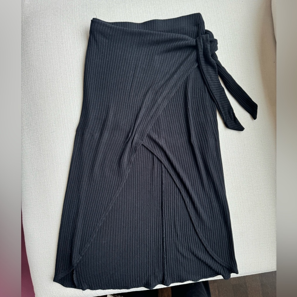 Reformation Midi Wrap Skirt